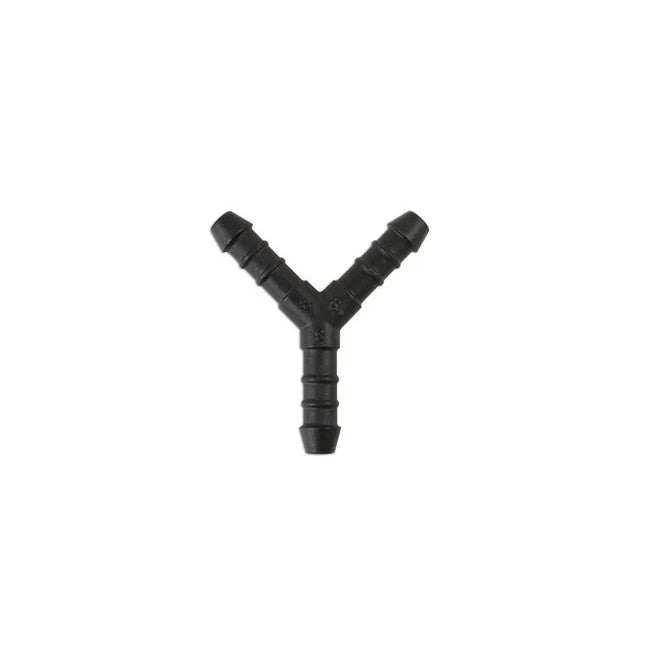 Connect Plastic Pipe Joiner Y-Piece 5pc 3-14mm