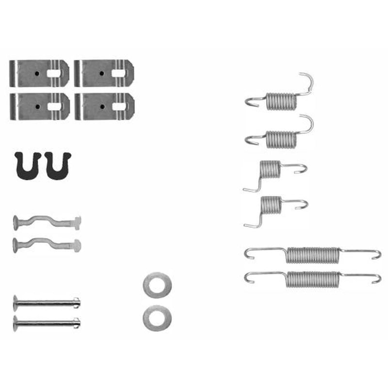 Textar Parking Brake Shoe Accessory Kit Rear 97048800