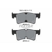Textar Rear Brake Pad Set 2674401
