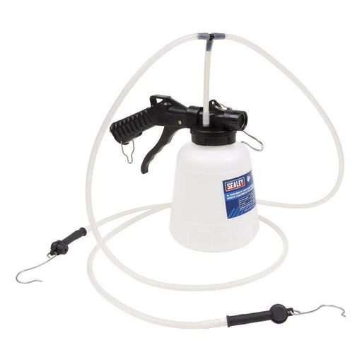Sealey Brake Caliper/Clutch Bleeder 1L Pneumatic Vacuum Single & Twin VS020TC Sealey  - Town Parts