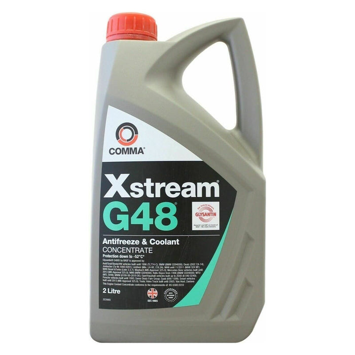 Comma Xstream G48 Antifreeze & Coolant - Concentrated - 2 Litre Comma  - Town Parts