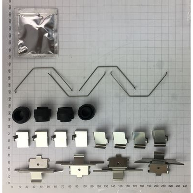 Juratek Brake Pad Accessory Fitting Kit Front JCK1056