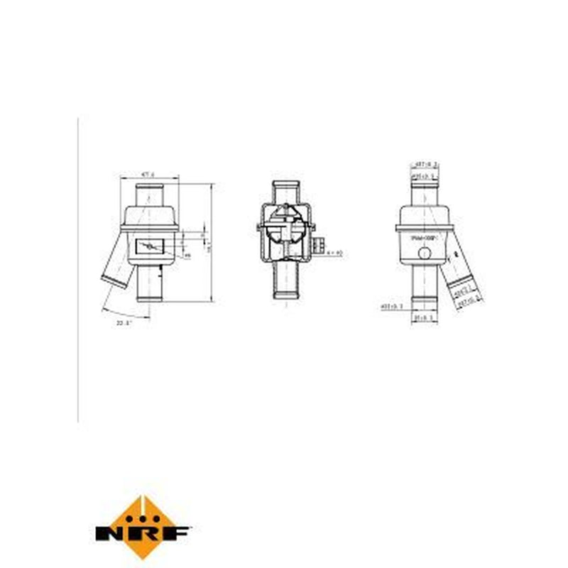 NRF Thermostat,Coolant 725018