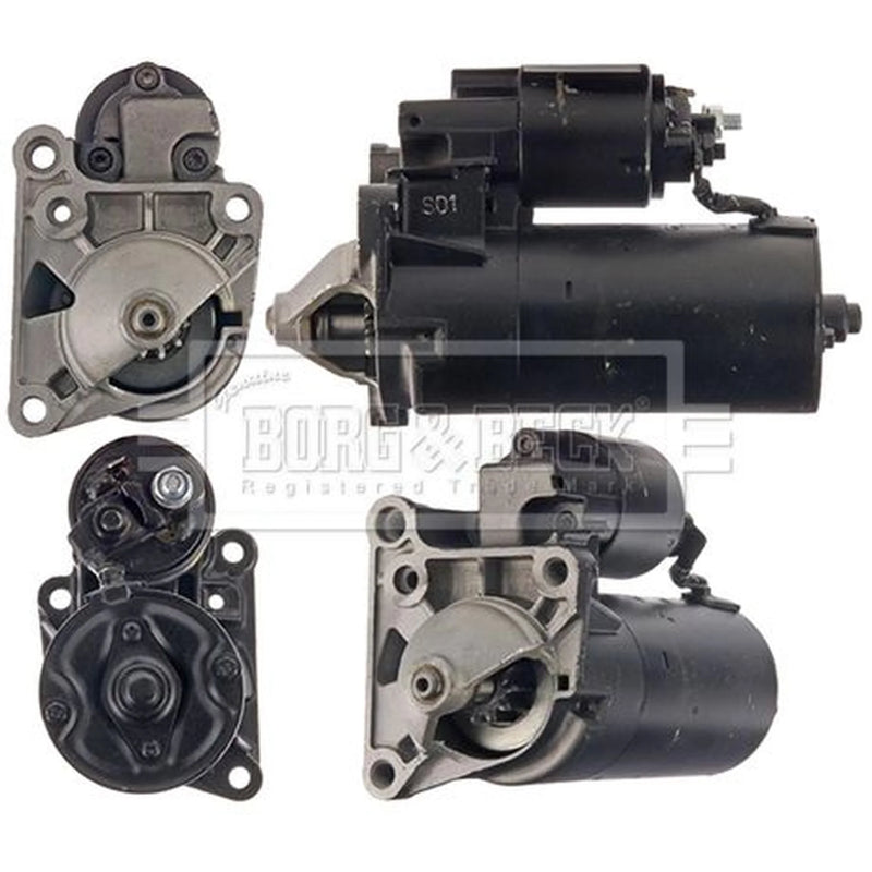 Borg & Beck Starter Motor 12V 1.4kW 9 Teeth BST2253