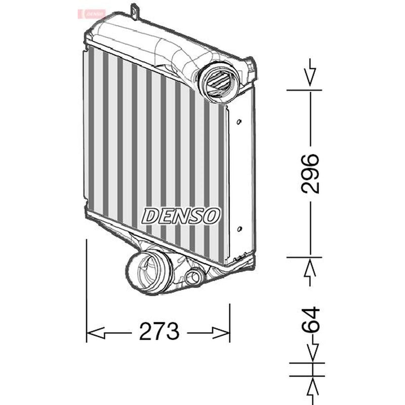 Denso Intercooler (Charge Air Cooler) DIT28022
