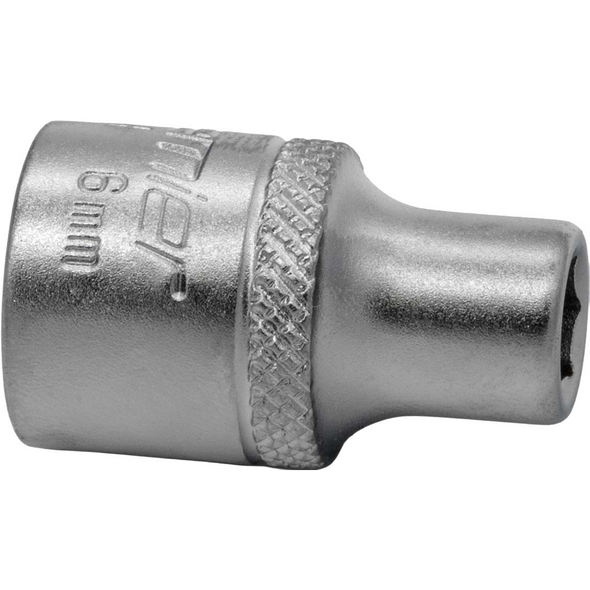 Sealey 3/8"Dr Socket 6mm (Micro Satin Finish)