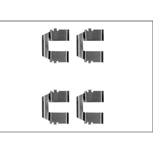 Mintex Brake Pad Accessory Fitting Kit Rear MBA1232