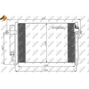 NRF Air Conditioning Condenser 35475