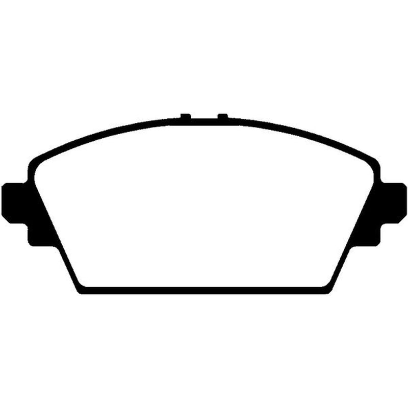 Abtex Front Brake Pad Set PLU3641
