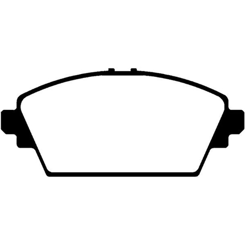 Abtex Front Brake Pad Set PLU3641