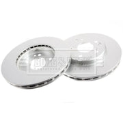 Borg & Beck 2 x Vented Front Brake Discs BBD4470