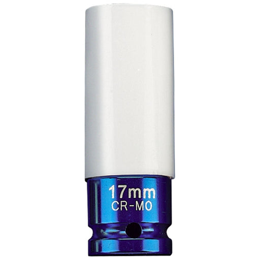 Draper Expert HI-TORQ Wheel Nut Socket for Alloy Wheels, 1/2" Sq. Dr. (17mm) Draper  - Town Parts