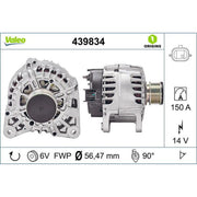 Valeo Car Alternator 12V 439834
