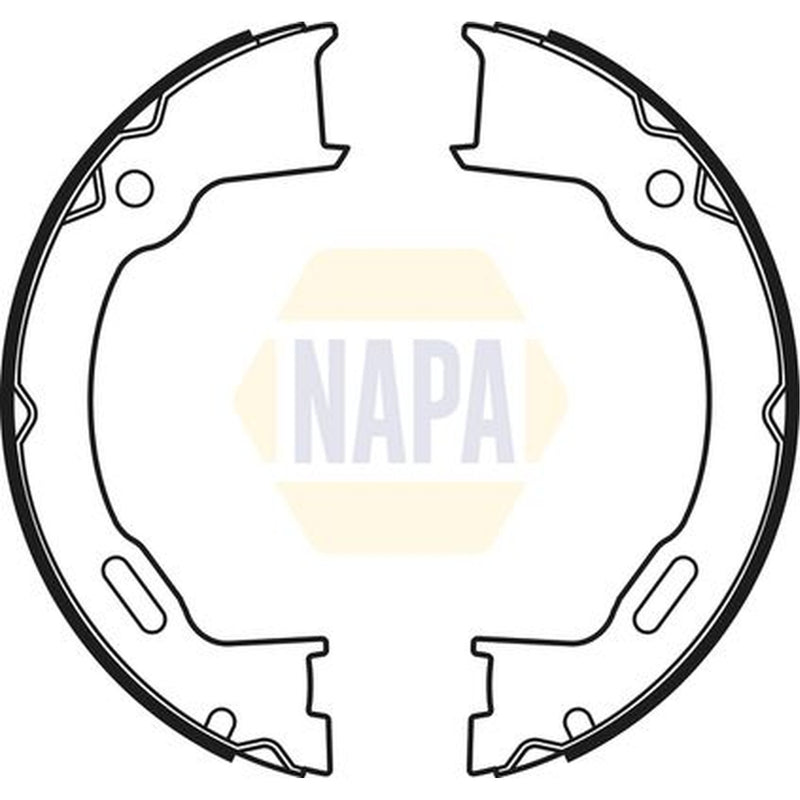 NAPA Parking Brake Shoe Set NBS5028