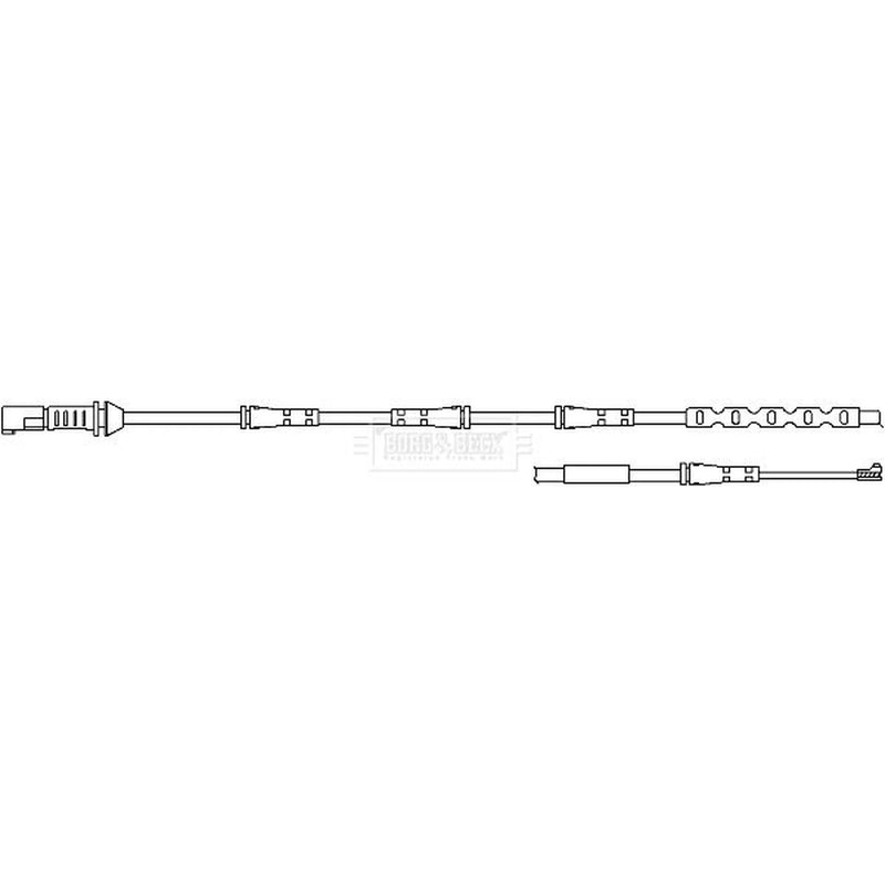 Borg & Beck Brake Pad Wear Sensor Rear BWL3105