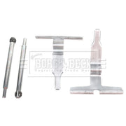 Borg & Beck Brake Pad Accessory Fitting Kit Rear BBK1401