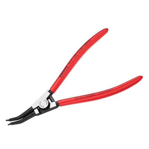 KNIPEX 46 31 A32 Circlip Pliers External 45° Bent Tip 40-100mm - 46 31 A32
