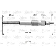 Valeo Diesel Engine Glow Plug 345102
