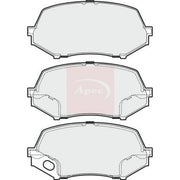Apec Brake Pad Set PAD1690