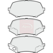 Apec Brake Pad Set PAD1690