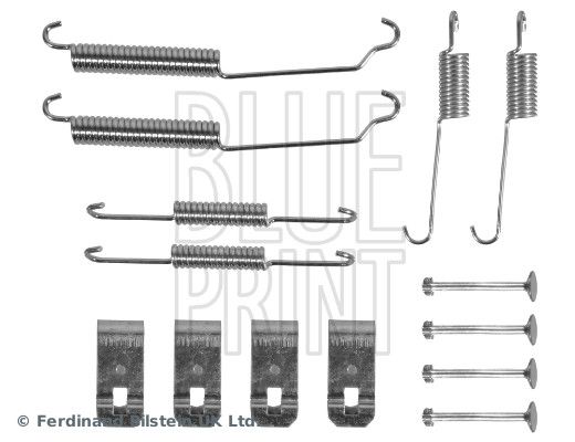 Blue Print Brake Shoe Accessory Kit Rear