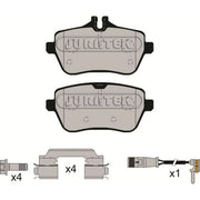 Juratek Rear Brake Pad Set JCP8234