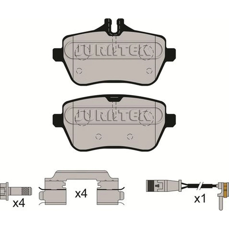 Juratek Rear Brake Pad Set JCP8234