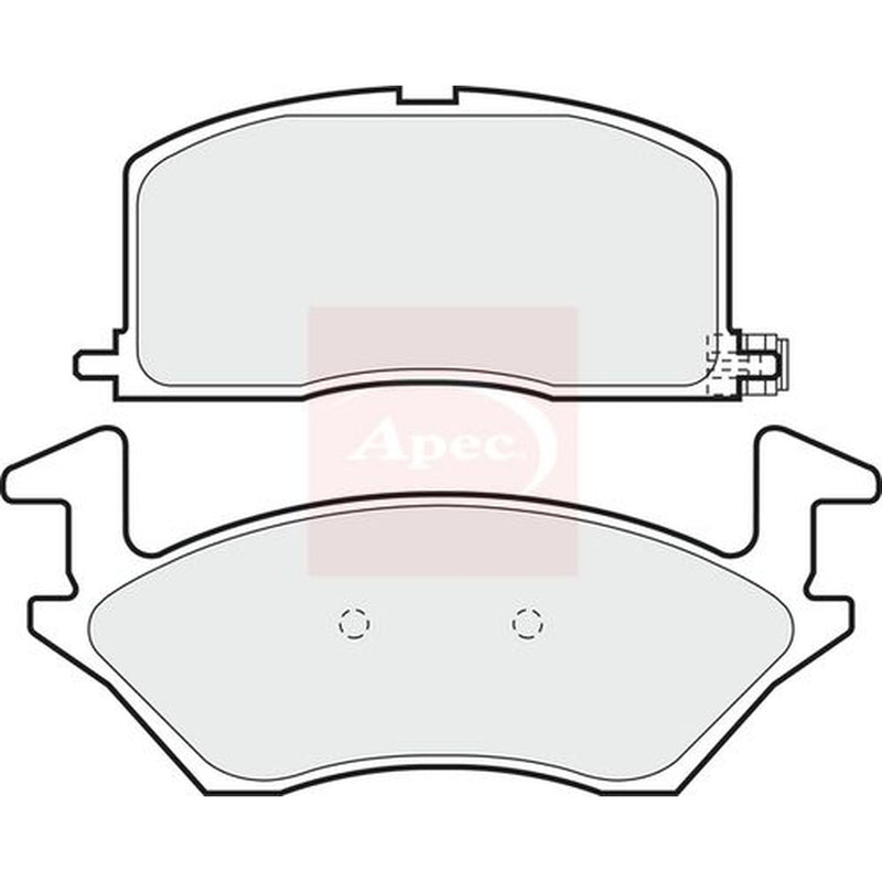Apec Front Brake Pad Set PAD720