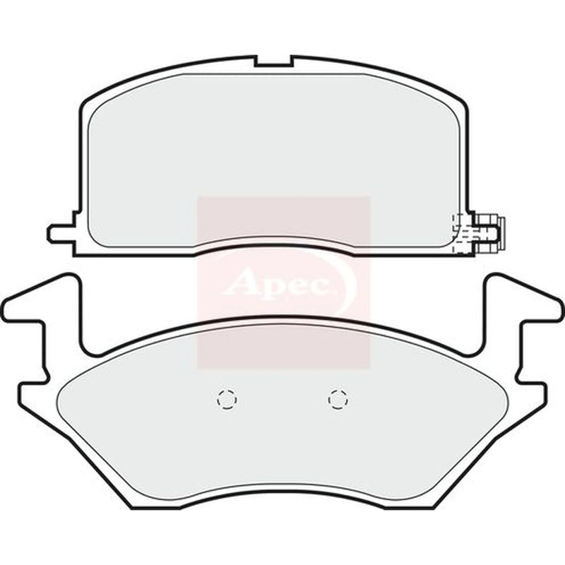 Apec Front Brake Pad Set PAD720