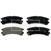 Borg & Beck 4 x Rear Brake Pad Set BBP1586