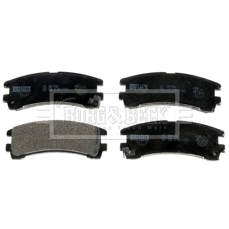 Borg & Beck 4 x Rear Brake Pad Set BBP1586