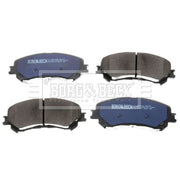 Borg & Beck 4 x Front Brake Pad Set BBP2596