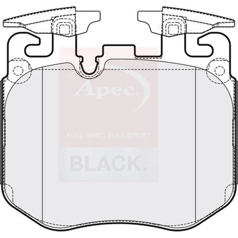 Apec Front Brake Pad Set PAD2161B