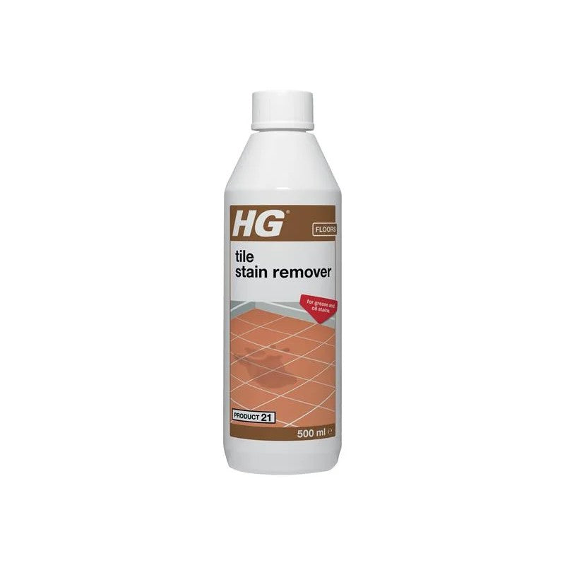 H G Tile Stain Remover 0.5L for Grease & Oil