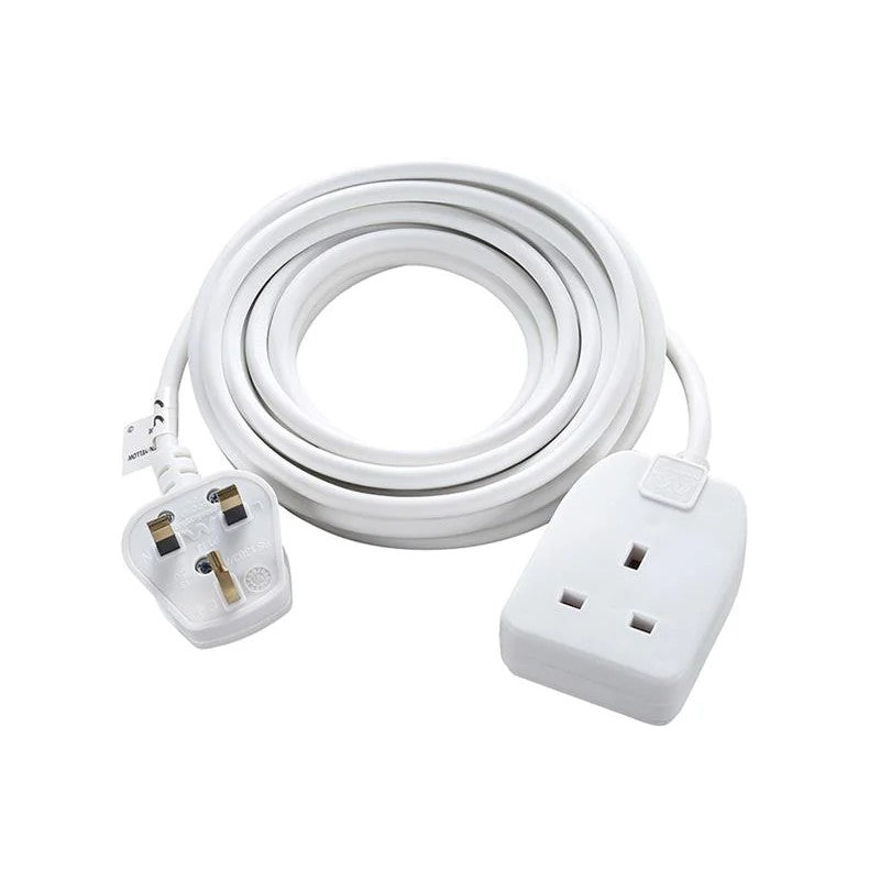 Masterplug Trailing Extension Lead 1 Gang 13A 5m BOG5-MP - BOG5-MP