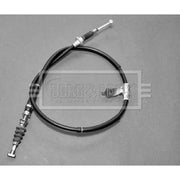 Borg & Beck Handbrake Cable Left Rear BKB2083