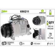 Valeo Air Conditioning Compressor 690211