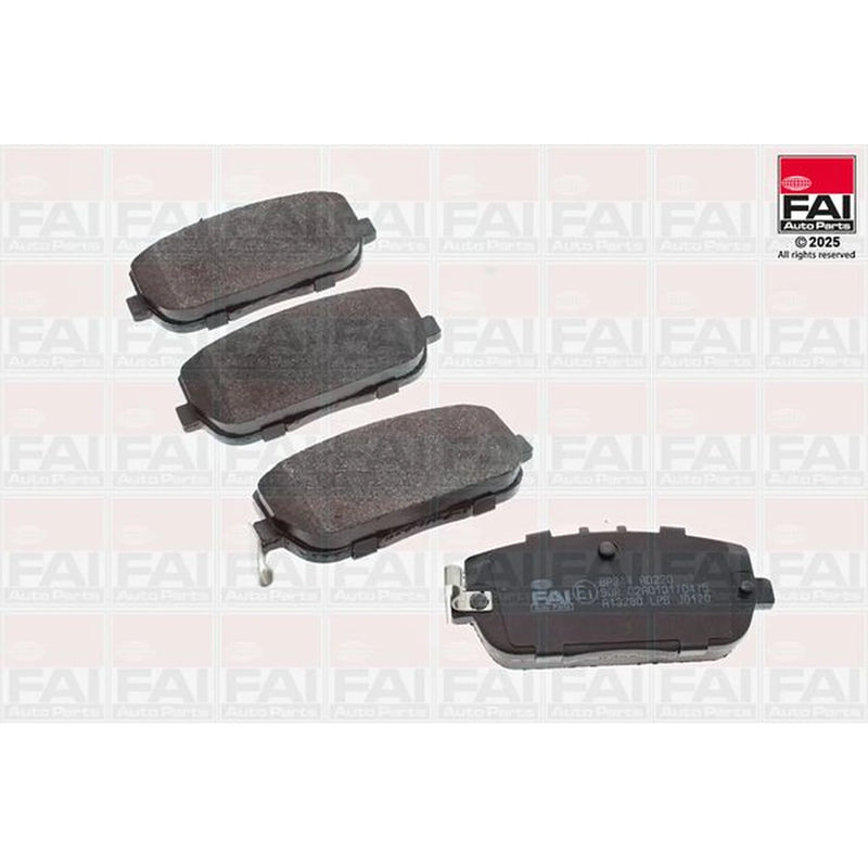 FAI Rear Brake Pad Set BP344