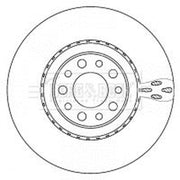 Borg & Beck 2 x Vented Front Brake Discs BBD5930S