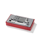 Teng Tools Ratcheting Combination Spanner Set TT1 8 Pieces