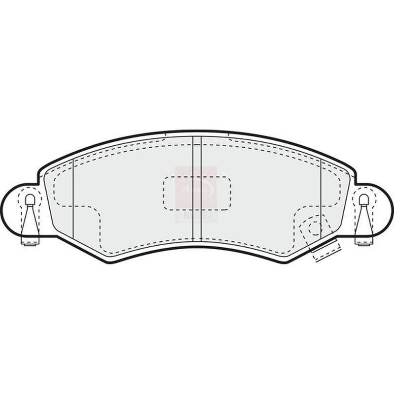 Apec Front Brake Pad Set PD3306