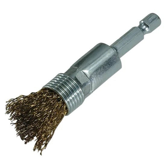 Laser Tools End Brush with Quick Chuck 15mm - PL