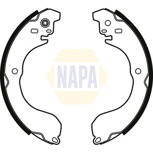 NAPA Brake Shoe Set Axle Kit NBS1086