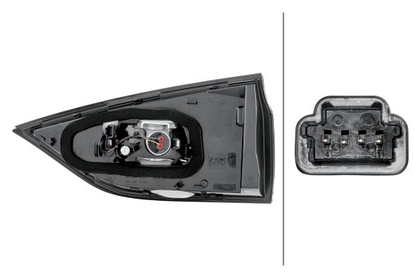 Hella 2TZ 011 662-031 Tail Light Assembly