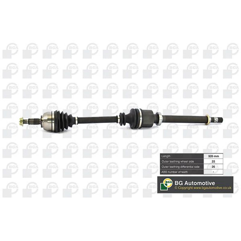 BGA CV Drive Shaft Driveshaft Front Right DS7349R