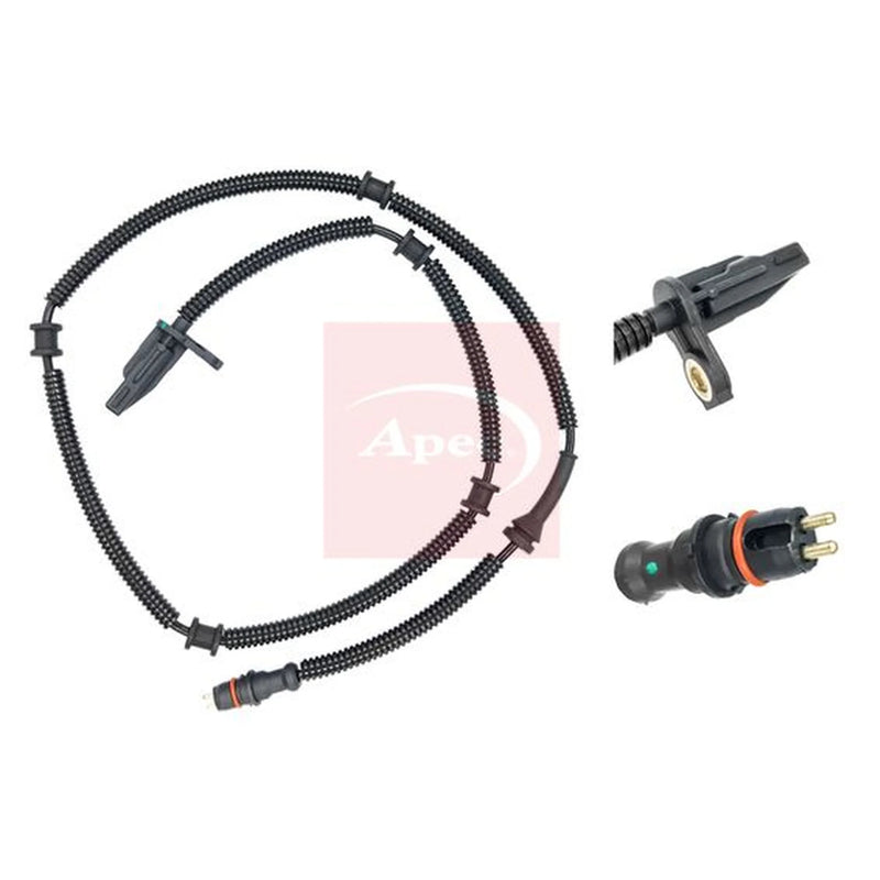 Apec ABS Wheel Speed Sensor Rear Left ABS1807