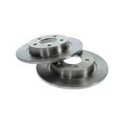 Bosch 2 x Solid Rear Brake Discs 0 986 479 181