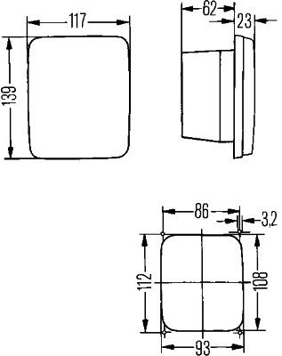 Hella 2BA 005 200-311 Direction Indicator