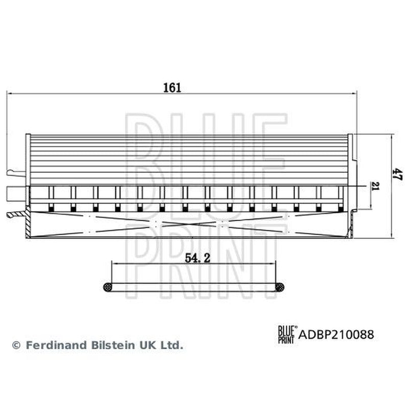 Blue Print Engine Oil Filter ADBP210088