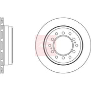 Apec 2 x Vented Rear Brake Discs DSK2939